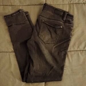 Dark Black Denim Jeans